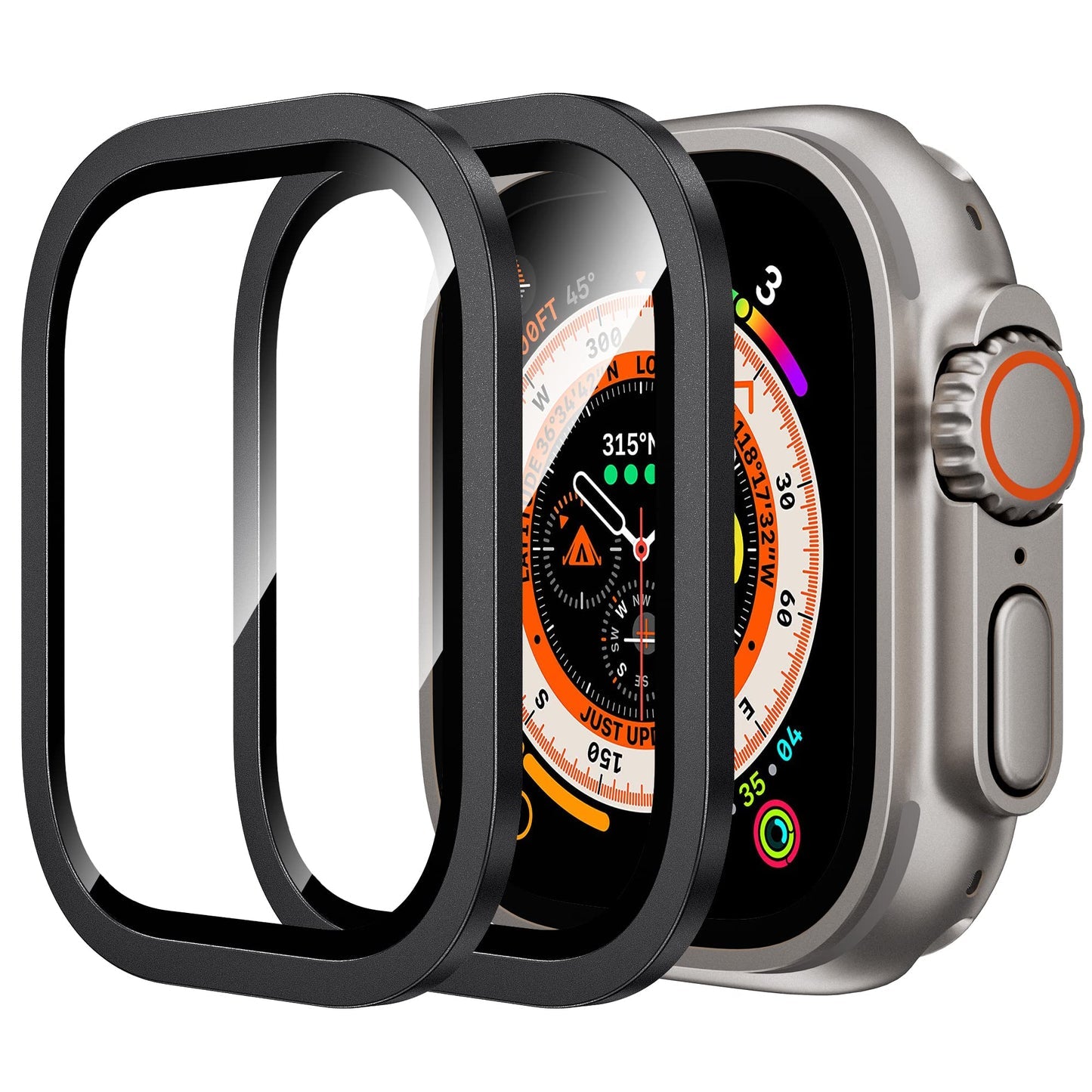 Anank Aluminum Frame + Glass Guard 49mm | Titanium Black Anank Aluminum Frame + Glass Guard 49mm | Titanium Black